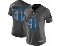 Women Nike Carolina Panthers #41 Captain Munnerlyn Gray Static Vapor Untouchable Game NFL Jersey