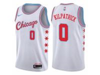 Women Nike Chicago Bulls #0 Sean Kilpatrick  White NBA Jersey - City Edition
