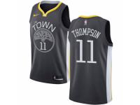 Women Nike Golden State Warriors #11 Klay Thompson  Black Alternate NBA Jersey - Statement Edition