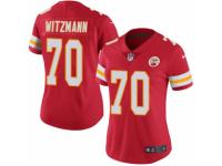 Women Nike Kansas City Chiefs #70 Bryan Witzmann Red Team Color Vapor Untouchable Limited Player NFL Jersey
