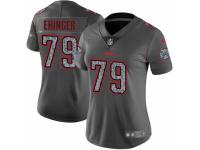 Women Nike Kansas City Chiefs #79 Parker Ehinger Gray Static Vapor Untouchable Game NFL Jersey