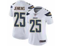 Women Nike Los Angeles Chargers #25 Rayshawn Jenkins White Vapor Untouchable Limited Player NFL Jersey
