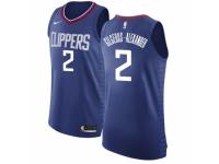 Women Nike Los Angeles Clippers #2 Shai Gilgeous-Alexander Blue NBA Jersey - Icon Edition