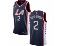 Women Nike Los Angeles Clippers #2 Shai Gilgeous-Alexander  Navy Blue NBA Jersey - City Edition