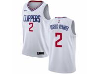 Women Nike Los Angeles Clippers #2 Shai Gilgeous-Alexander White NBA Jersey - Association Edition