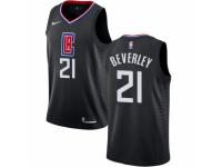 Women Nike Los Angeles Clippers #21 Patrick Beverley  Black Alternate NBA Jersey Statement Edition