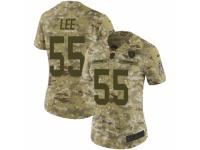 Women Nike Oakland Raiders #55 Marquel Lee Limited Camo 2018 Salute to Service NFL Jersey