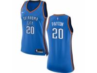 Women Nike Oklahoma City Thunder #20 Gary Payton  Royal Blue Road NBA Jersey - Icon Edition