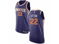 Women Nike Phoenix Suns #22 Deandre Ayton Purple NBA Jersey - Icon Edition