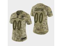 Women Nike Pittsburgh Steelers Customized Limited Camo 2018 Salute to Service NFL Jersey