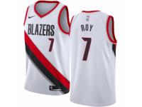 Women Nike Portland Trail Blazers #7 Brandon Roy White Home NBA Jersey - Association Edition