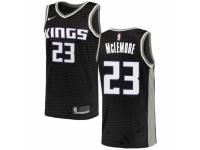 Women Nike Sacramento Kings #23 Ben McLemore  Black NBA Jersey Statement Edition