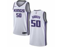 Women Nike Sacramento Kings #50 Zach Randolph White NBA Jersey - Association Edition