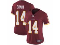 Women Nike Washington Redskins #14 Ryan Grant Burgundy Red Team Color Vapor Untouchable Limited Player NFL Jersey