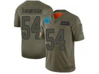 Women's #54 Limited Shaq Thompson Camo Football Jersey Carolina Panthers 2019 Salute to Service