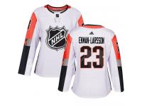 Women's Adidas Oliver Ekman-Larsson Authentic White NHL Jersey Arizona Coyotes #23 2018 All-Star Pacific Division