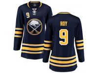 Women's Buffalo Sabres #9 Derek Roy Fanatics Branded Navy Blue Home Breakaway NHL Jersey