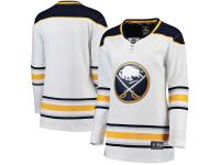 Women's Buffalo Sabres Branded White Away Breakaway Jersey