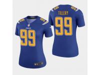 Women's Chargers #99 Jerry Tillery 2019 NFL Draft Color Rush Legend Jersey - Royal