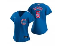 Women's Chicago Cubs Albert Almora Jr Nike Royal 2020 Alternate Jersey