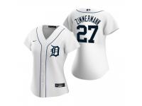 Women's Detroit Tigers Jordan Zimmermann Nike White 2020 Home Jersey