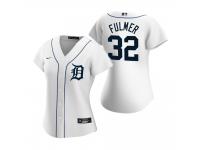 Women's Detroit Tigers Michael Fulmer Nike White 2020 Home Jersey