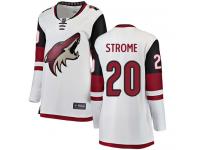 Women's Dylan Strome Breakaway White Away NHL Jersey Arizona Coyotes #20