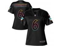 Women's Game Brandon Doughty #6 Nike Black Jersey - NFL Miami Dolphins Fashion