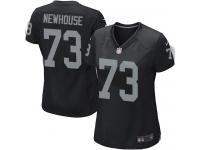 Women's Game Marshall Newhouse #73 Nike Black Home Jersey - NFL Oakland Raiders