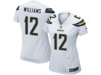 Women's Game Mike Williams #12 Nike White Road Jersey - NFL Los Angeles Chargers