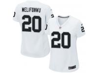 Women's Game Obi Melifonwu #20 Nike White Road Jersey - NFL Oakland Raiders