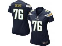 Women's Game Russell Okung #76 Nike Navy Blue Home Jersey - NFL Los Angeles Chargers