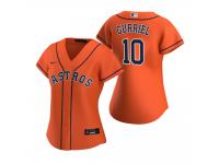 Women's Houston Astros Yuli Gurriel Nike Orange 2020 Alternate Jersey