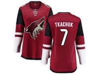 Women's Keith Tkachuk Breakaway Burgundy Red Home NHL Jersey Arizona Coyotes #7