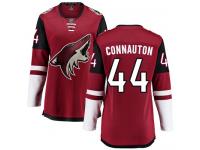 Women's Kevin Connauton Breakaway Burgundy Red Home NHL Jersey Arizona Coyotes #44