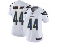 Women's Limited Andre Williams #44 Nike White Road Jersey - NFL Los Angeles Chargers Vapor Untouchable