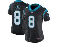 Women's Limited Andy Lee #8 Nike Black Home Jersey - NFL Carolina Panthers Vapor Untouchable