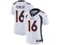 Women's Limited Bennie Fowler #16 Nike White Road Jersey - NFL Denver Broncos Vapor Untouchable