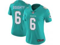 Women's Limited Brandon Doughty #6 Nike Aqua Green Home Jersey - NFL Miami Dolphins Vapor Untouchable