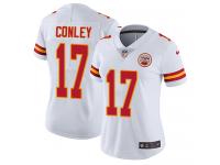 Women's Limited Chris Conley #17 Nike White Road Jersey - NFL Kansas City Chiefs Vapor Untouchable