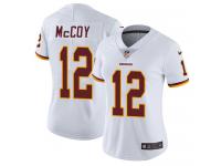 Women's Limited Colt McCoy #12 Nike White Road Jersey - NFL Washington Redskins Vapor Untouchable