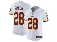 Women's Limited Darrell Green #28 Nike White Road Jersey - NFL Washington Redskins Vapor Untouchable