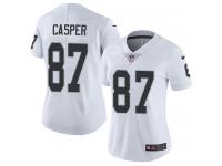 Women's Limited Dave Casper #87 Nike White Road Jersey - NFL Oakland Raiders Vapor Untouchable