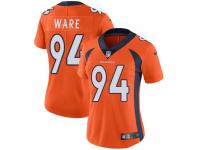 Women's Limited DeMarcus Ware #94 Nike Orange Home Jersey - NFL Denver Broncos Vapor Untouchable