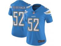 Women's Limited Denzel Perryman #52 Nike Electric Blue Alternate Jersey - NFL Los Angeles Chargers Vapor Untouchable