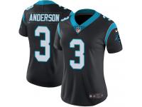 Women's Limited Derek Anderson #3 Nike Black Home Jersey - NFL Carolina Panthers Vapor Untouchable