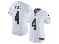 Women's Limited Derek Carr #4 Nike White Road Jersey - NFL Oakland Raiders Vapor Untouchable