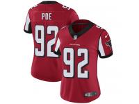 Women's Limited Dontari Poe #92 Nike Red Home Jersey - NFL Atlanta Falcons Vapor Untouchable