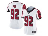 Women's Limited Dontari Poe #92 Nike White Road Jersey - NFL Atlanta Falcons Vapor Untouchable