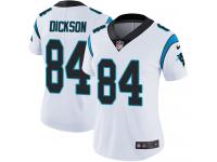 Women's Limited Ed Dickson #84 Nike White Road Jersey - NFL Carolina Panthers Vapor Untouchable